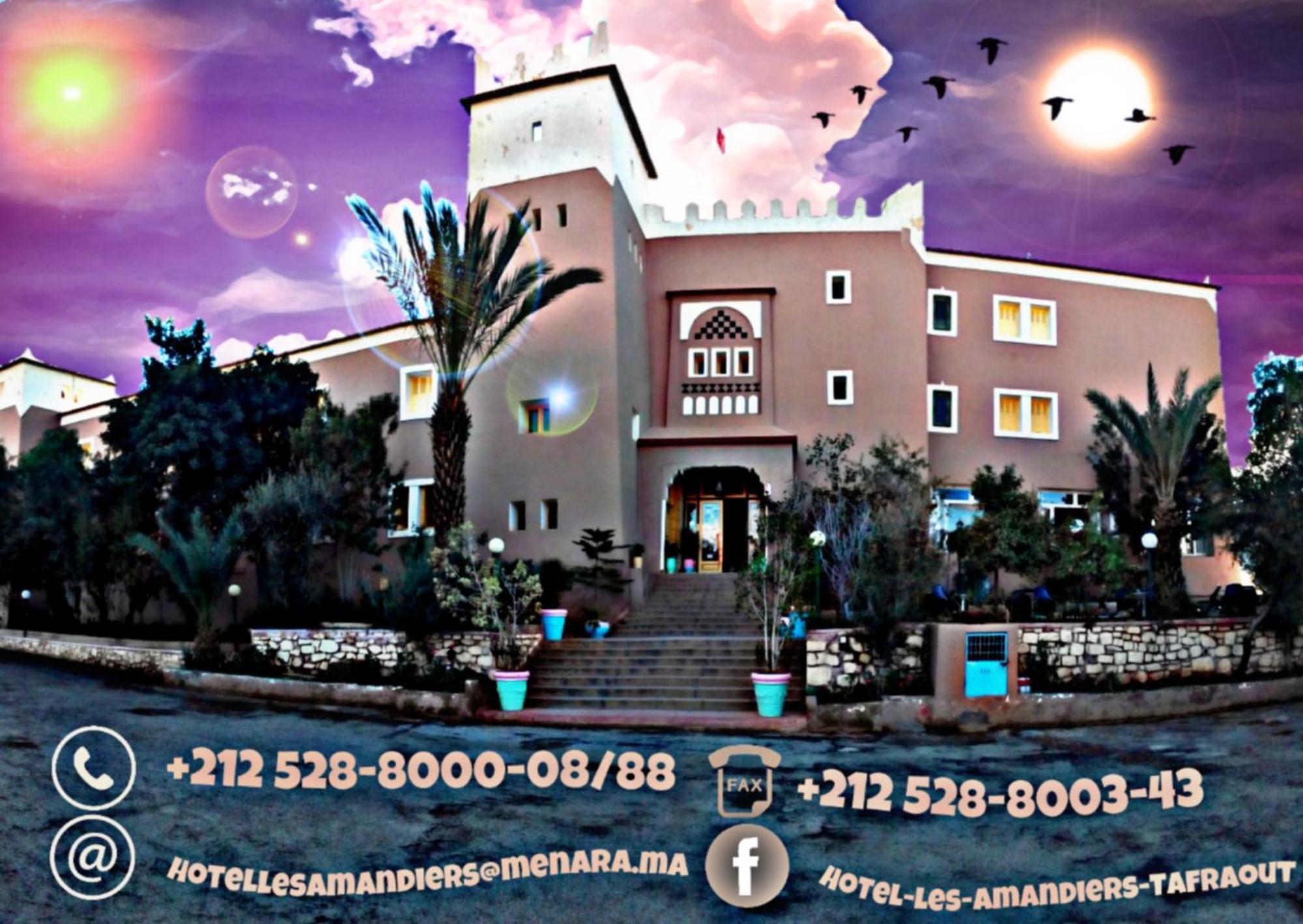 Hotel Les Amandiers Tafraout Exteriér fotografie